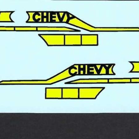 68e Chevy Van - Yellow